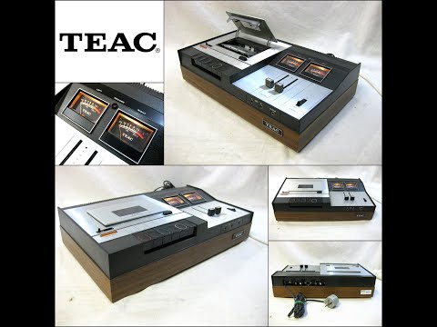 Vintage TEAC A-210 Stereo Cassette Deck Tape Recorder