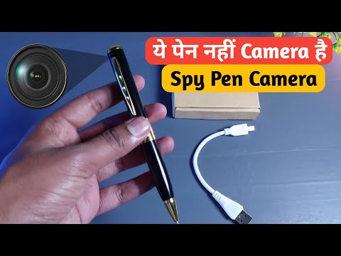 Spy Pen Camera With HD Video Recording 🔥 | Review & Unboxing | How To Use Hidden Spy Pen Camera