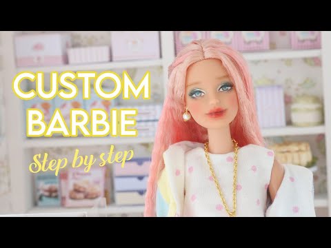 Ooak custom BARBIE extra doll by Nerea Pozo  Custom repaint doll