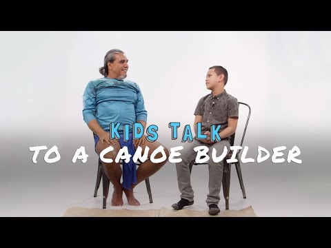 Nihi! KIDS TALK to a Canoe Builder | KIDS TALK | Nihi!