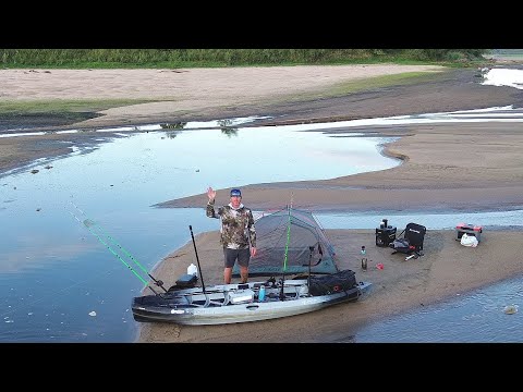 19 Miles ALONE On The River!! (Kayak Fishing)