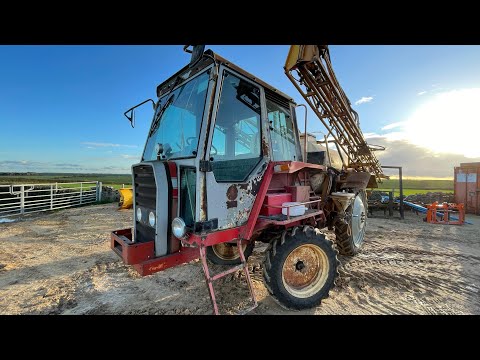 Massey Ferguson forward control sprayer conversion walk around