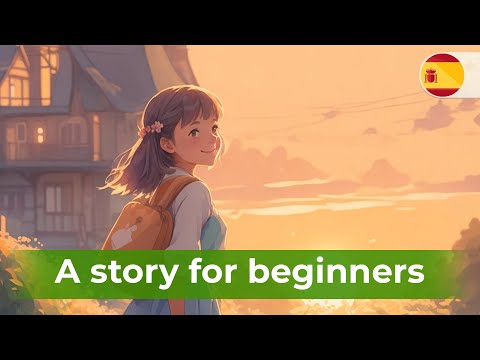 START TO UNDERSTAND Spanish by ear. Listening to a SIMPLE STORY in Spanish for beginners