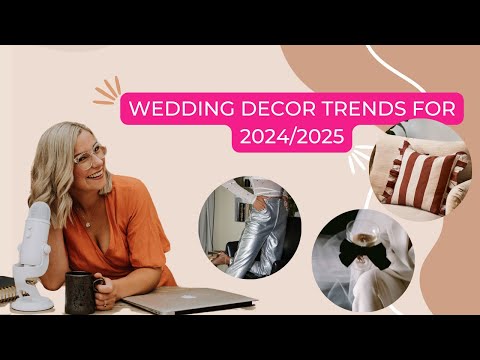 New Trends We've Seen For 2024 Wedding Design