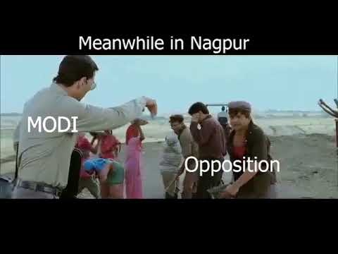 Modi Slaps Opposition at Nagupur Metro Inauguration - Funny Scene From Khatta Meetha