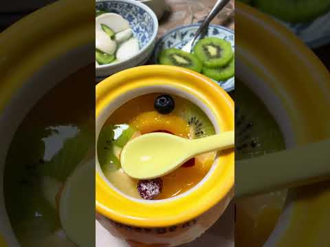 YUMMY PUDDING TOPPED WITH FRUITS | ONLY IN JAPAN