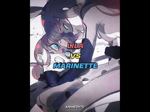 Marinette VS Lila/Cerise (Miraculous) || #scd || #vsbattle #marinette #miraculous #wisedit #shorts