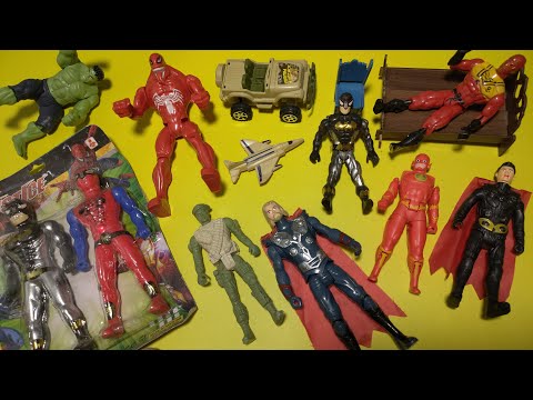 AVENGERS' TOYS | Action Figures | Cheap Price | Superman -Thor -Hulk -Spiderman vs Thanos |Superhero