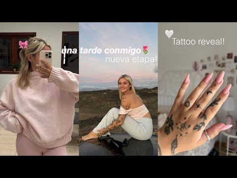 una tarde conmigo🌷 {vlog, nuevo tattoo, nuevos comienzos...}