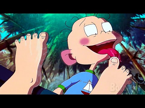 Dil Pickles loves FEET | Rugrats Go Wild | CLIP