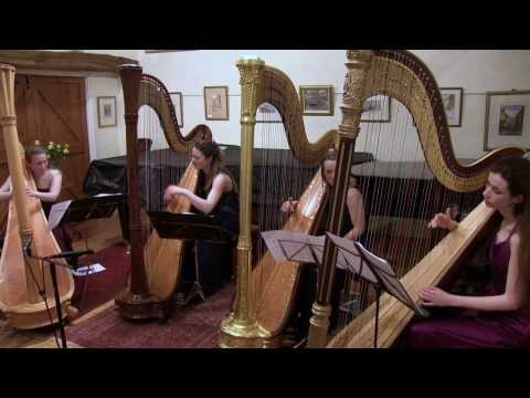 4 Girls 4 Harps play the Huron Carol