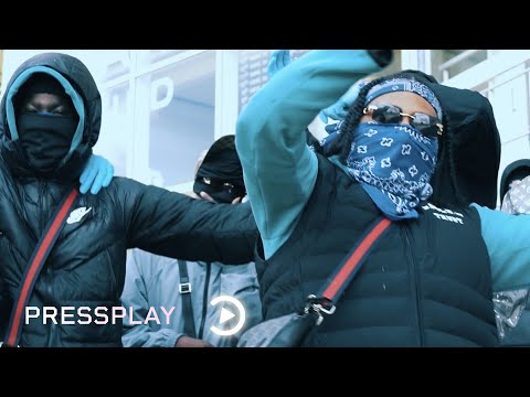 #TRS DL x Striker x #Obs Blizzy x SY x Jkidd - Blauwe bandana (Music Video) (Prod.Veekay)| Pressplay