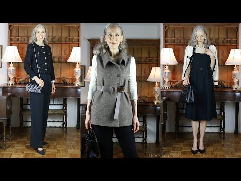 Timeless Style: 8 Classic Elegant & Ladylike Fall Winter Outfits; Goelia Try On