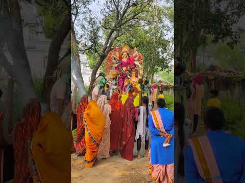 नवरात्र नव दिन माई विसर्जन मां चली /Durga visarjan stetas video #shorts #visarjan #navratri #durga