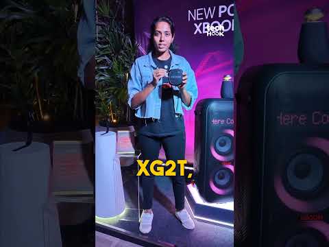 These New LG XBOOM Speakers are Crazy Loud! #LGXBOOM #speakers #LG #tech #ytshorts