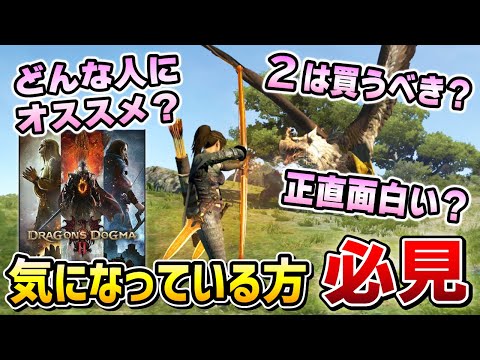 【ドラゴンズドグマ２が気になる方は必見！】 前作ダークアリズンを本気レビュー！ジョブ、装備・スキル、戦闘、どんな人にオススメか！など解説しながら紹介