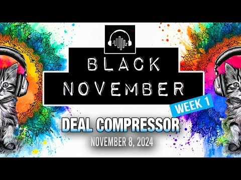 Deal Compressor November 8, 2024 | Music Software Sales & New Releases