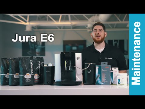 JURA E6 (2nd Generation, 2019) | Milk System Cleaning