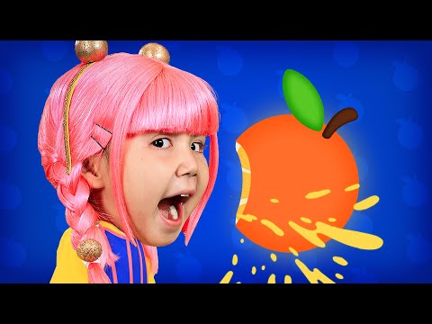 1, 2, 3, 4! Let's Eat Yummy Fruits! Om-Nom-Nom! with Mini DB | D Billions Kids Songs