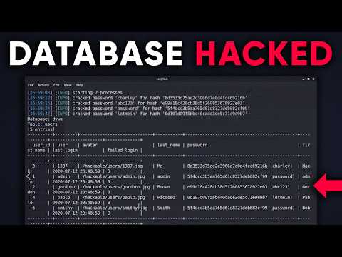 How To Hack ANY Database!