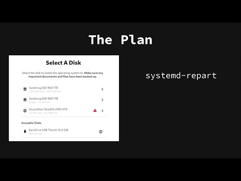 Installing your OS with systemd-repart