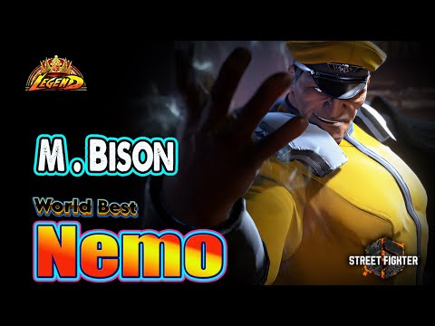 SF6 🔥 Nemo (M Bison) High Level Gameplay & Combos !🔥Best Ranked Match🔥SF6 DLC Replays🔥