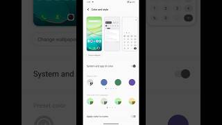 System and app UI color in vivo t3 5g #shorts #youtubeshorts #vivot35g