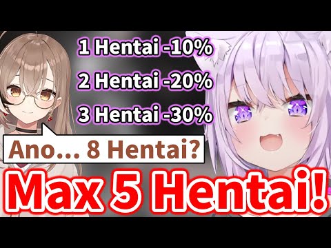 Okayu explains about "Hentai Discount" to Mumei 【HoloGTA Hololive】