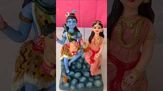 Shiv parvati idol making ll Karwa Chauth special ll #shorts #short #shivparvati #karwachauth #viral