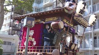 調布八雲大祭【本宮】千ヶ瀬本山車