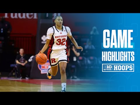 FDU at Rutgers | Highlights | Big Ten Women's Basketball | 12/11/2024