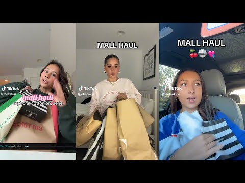 Mall haul - TikTok compilation 🛍️😋