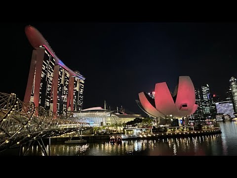 🇸🇬4K  Singapore’s Iconic Landmarks and Stunning Clean Streets | World’s Most Beautiful and Safe City