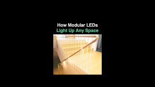 How Modular LED's Light Up Any Space #innovationindesign #Promenaid #architects