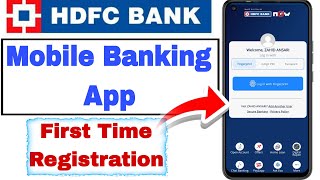 HDFC Mobile Banking App | HDFC Mobile Banking Registration |