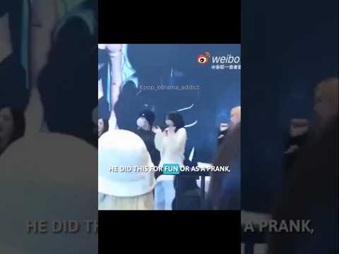 Fan escaped the security and Ran to aespa members #kpop #shorts #shortsfeed #shortsviral #kpopnews