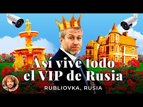 Rusia, Rublyovka: Uno de los distritos más lujosos de Moscú | Beverly Hills al estilo ruso ESP SUB