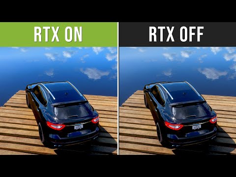 Forza Horizon 5 RTX ON vs. OFF