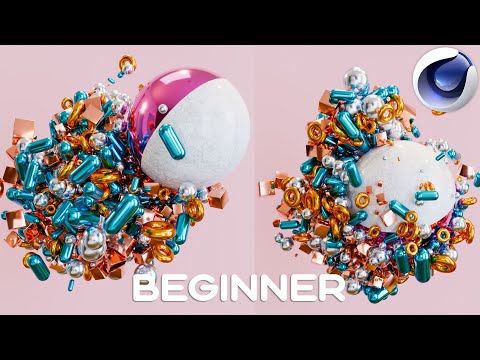 Cinema 4D Tutorial Beginner - Create Your First Animation In 10 Minutes