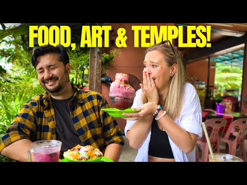 Penang Malaysia! 2 Days of Georgetown Street Art & Many Temples!