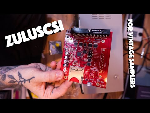 Setting up ZuluSCSI with a vintage sampler [Akai S6000/S5000]