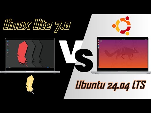 Linux Lite 7.0 vs Ubuntu 24.04 LTS | RAM Consumption