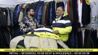 Branded Winter Clothes | Branded Jackets | Sweatshirt | Surplus India Rohini #brandedjackets