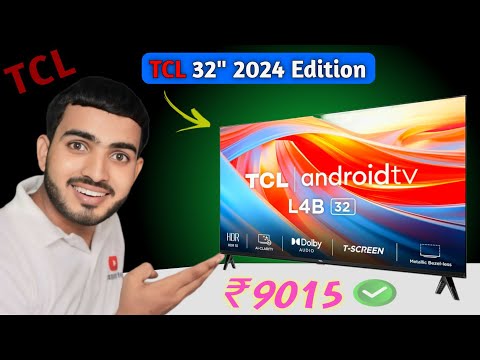 TCL 32L4B Smart TV 2024 Model 🔥TCL 32 Inch Smart TV Review In Hindi | Tcl 32 inch tv 2024 { HINDI }