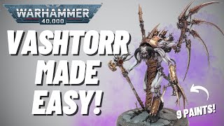 How to paint Vashtorr the Arkifane from Wrath of the Soul King! Suitable for beginners! No Airbrush!