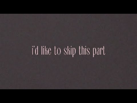 Kelly Clarkson - skip this part (Official Lyric Video)