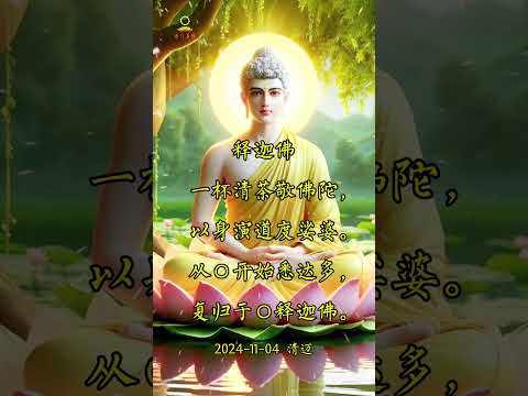 佛陀的一生即是一部无字真经#南无阿弥陀佛 #blessed #buddha #南无本师释迦牟尼