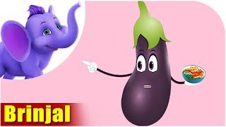 Brinjal - Vegetable Rhyme for Children