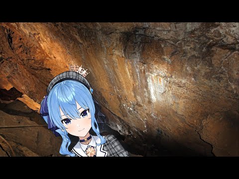 Talalala but Suisei is trapped within a cave