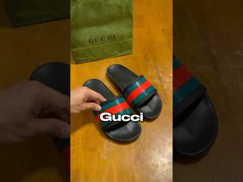 The short run of the Gucci Flip Flop..